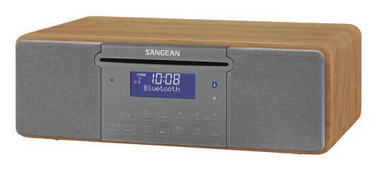 B-WARE - Sangean DDR-47 BT DAB/DAB+ CD-Radio mit Bluetooth, Walnuss